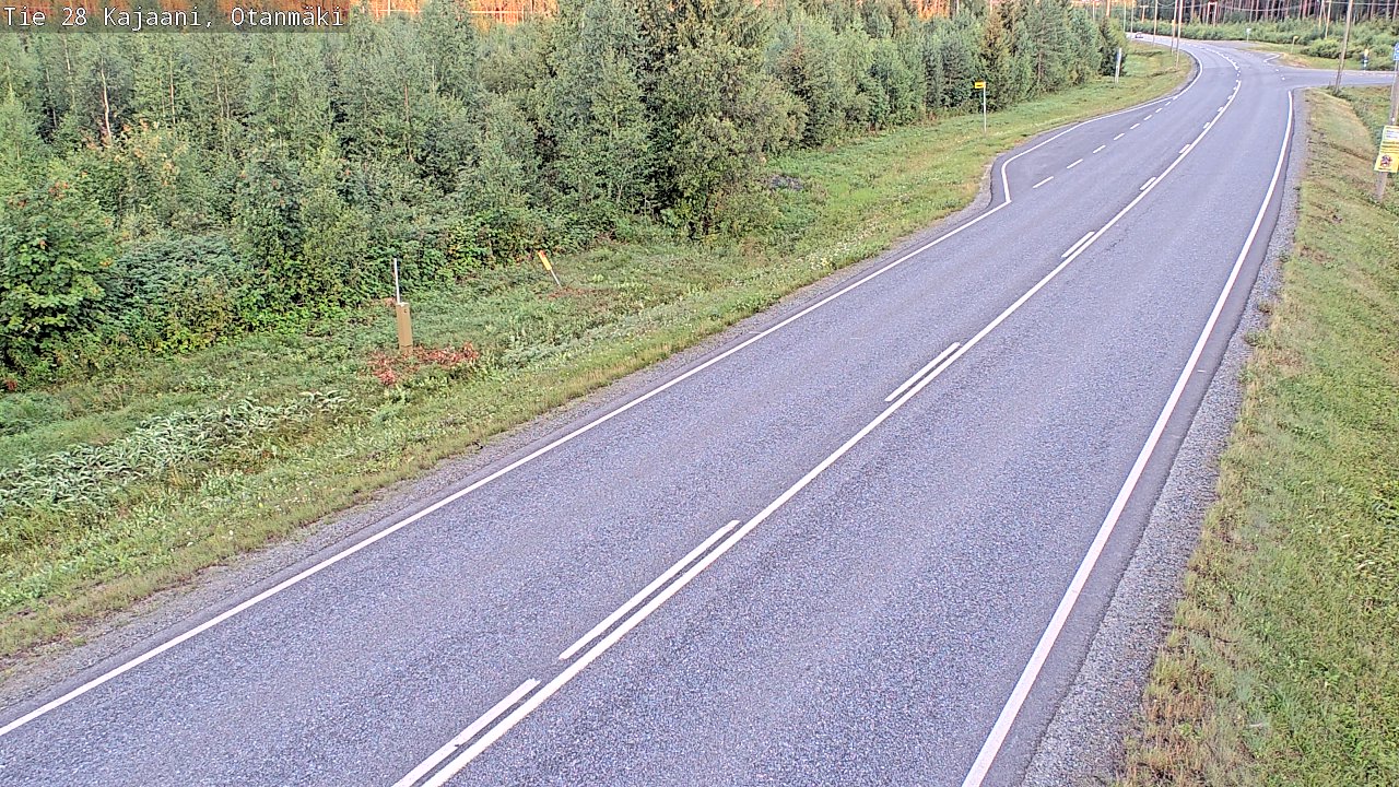 Kelikamerat Kuva Tie 28 Kajaani, Otanmäki, Kajaani, Kainuu