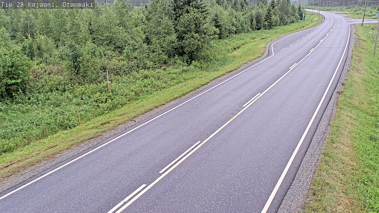 Kelikamerat Kuva Tie 28 Kajaani, Otanmäki, Kajaani, Kainuu