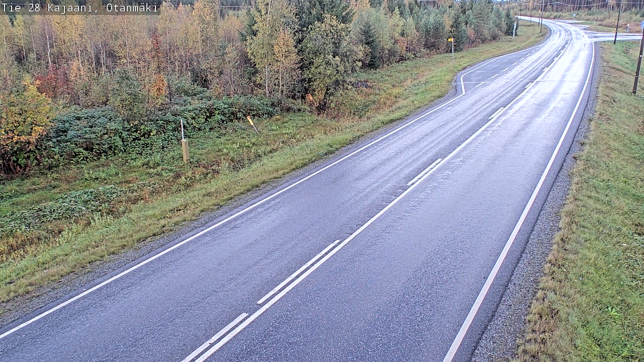 Kelikamerat Kuva Tie 28 Kajaani, Otanmäki, Kajaani, Kainuu