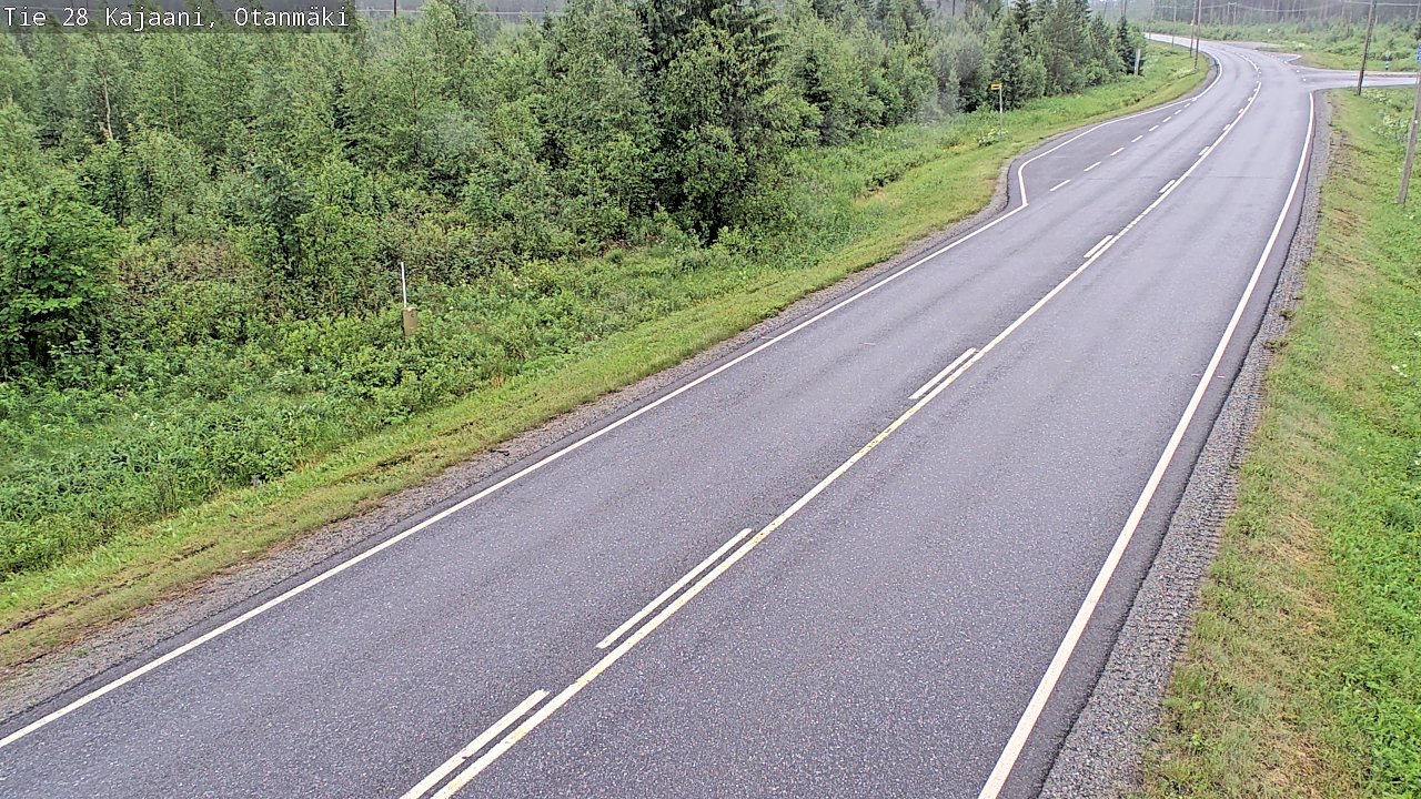 Kelikamerat Kuva Tie 28 Kajaani, Otanmäki, Kajaani, Kainuu