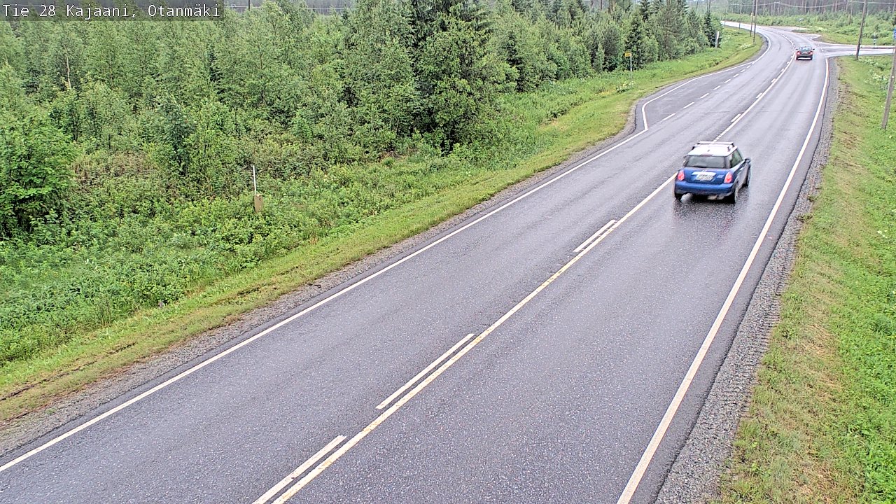 Kelikamerat Kuva Tie 28 Kajaani, Otanmäki, Kajaani, Kainuu
