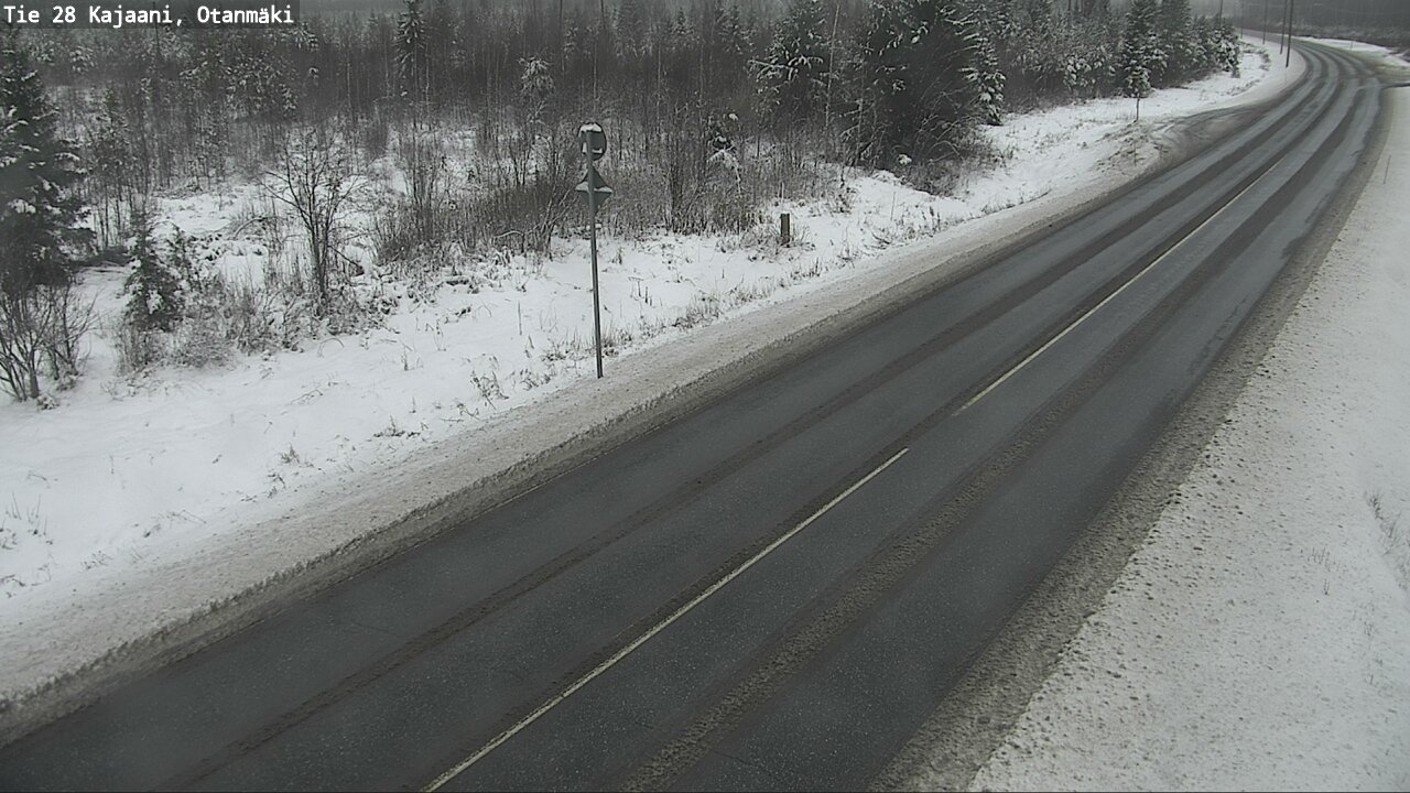Weather Camera Image Road 28 Kajaani, Otanmäki, Kajaani, Kainuu