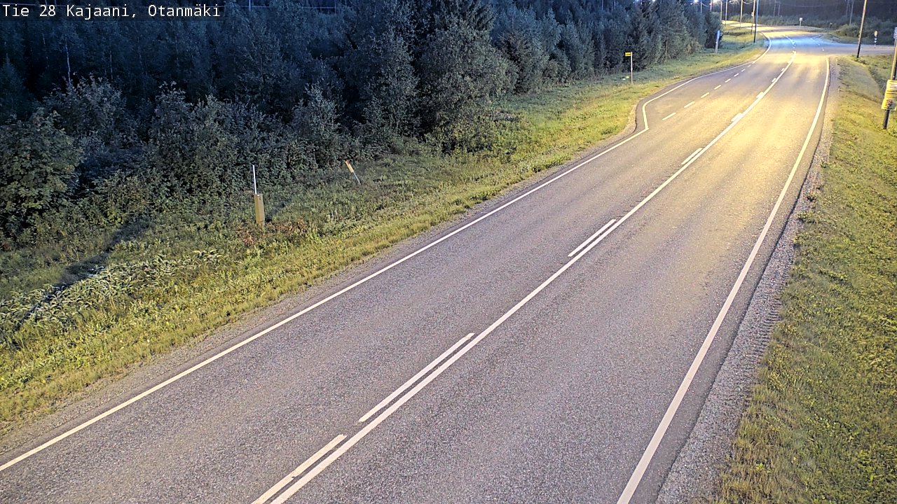 Kelikamerat Kuva Tie 28 Kajaani, Otanmäki, Kajaani, Kainuu