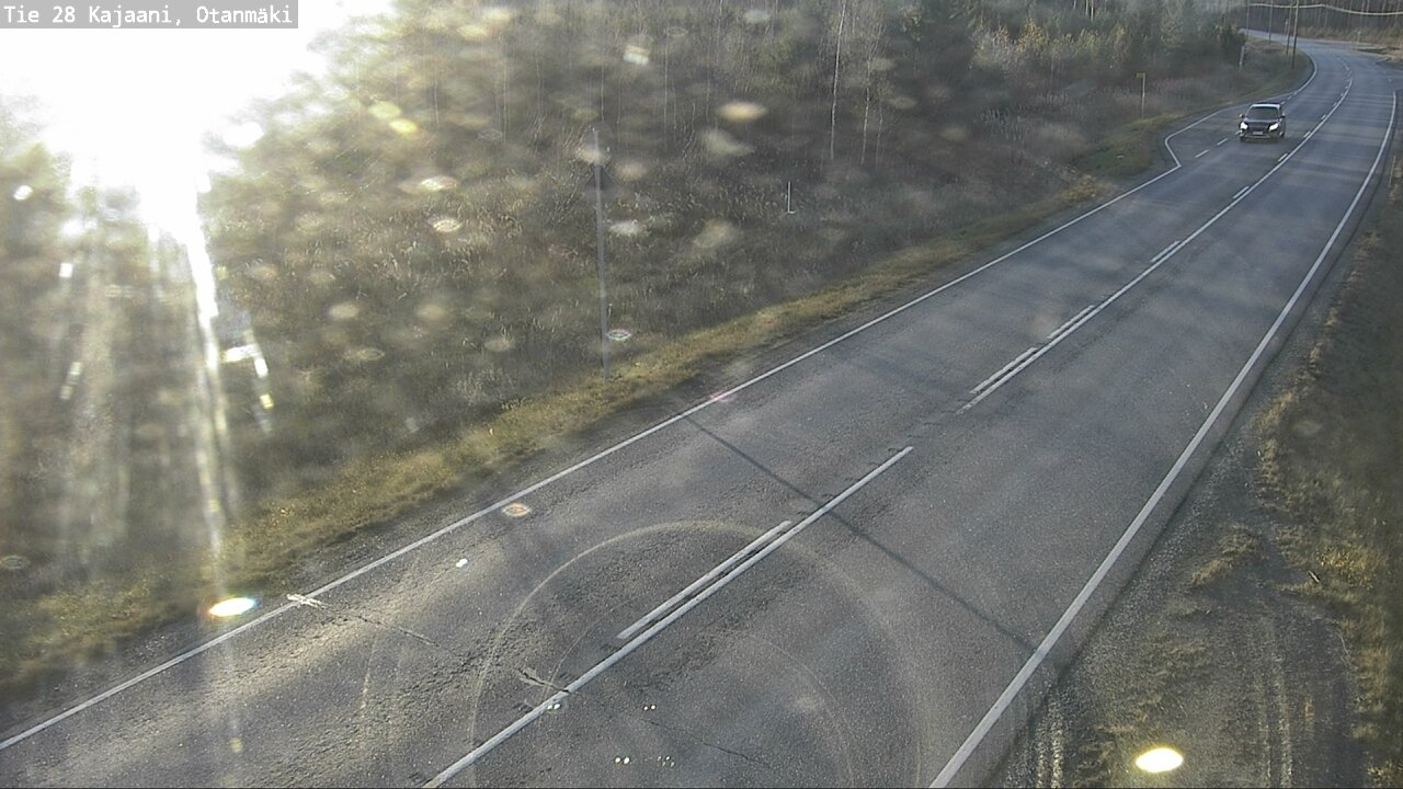 Kelikamerat Kuva Tie 28 Kajaani, Otanmäki, Kajaani, Kainuu