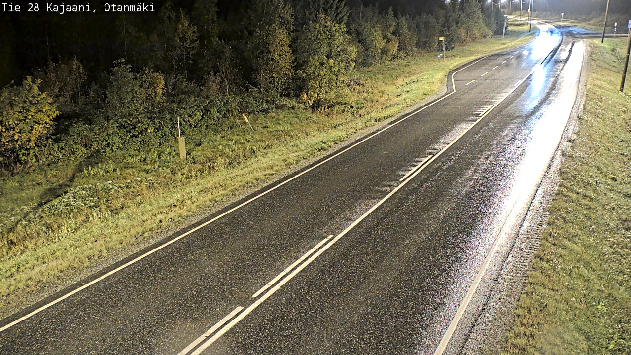 Kelikamerat Kuva Tie 28 Kajaani, Otanmäki, Kajaani, Kainuu