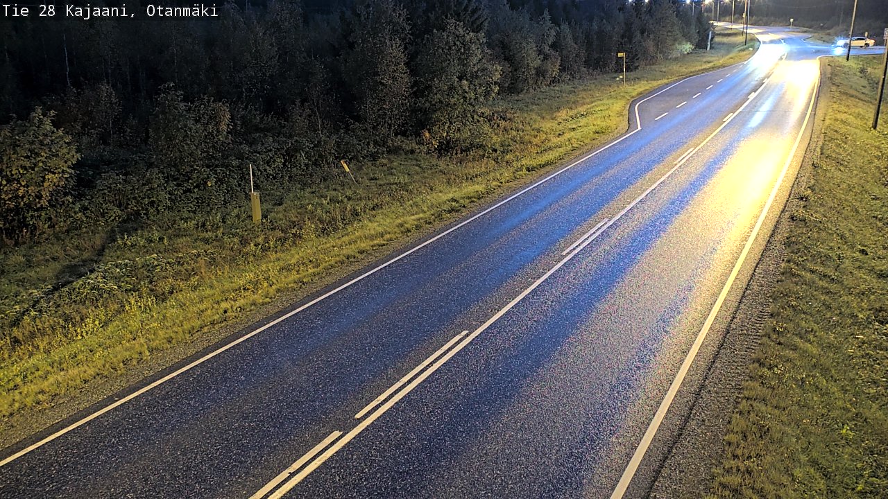 Kelikamerat Kuva Tie 28 Kajaani, Otanmäki, Kajaani, Kainuu
