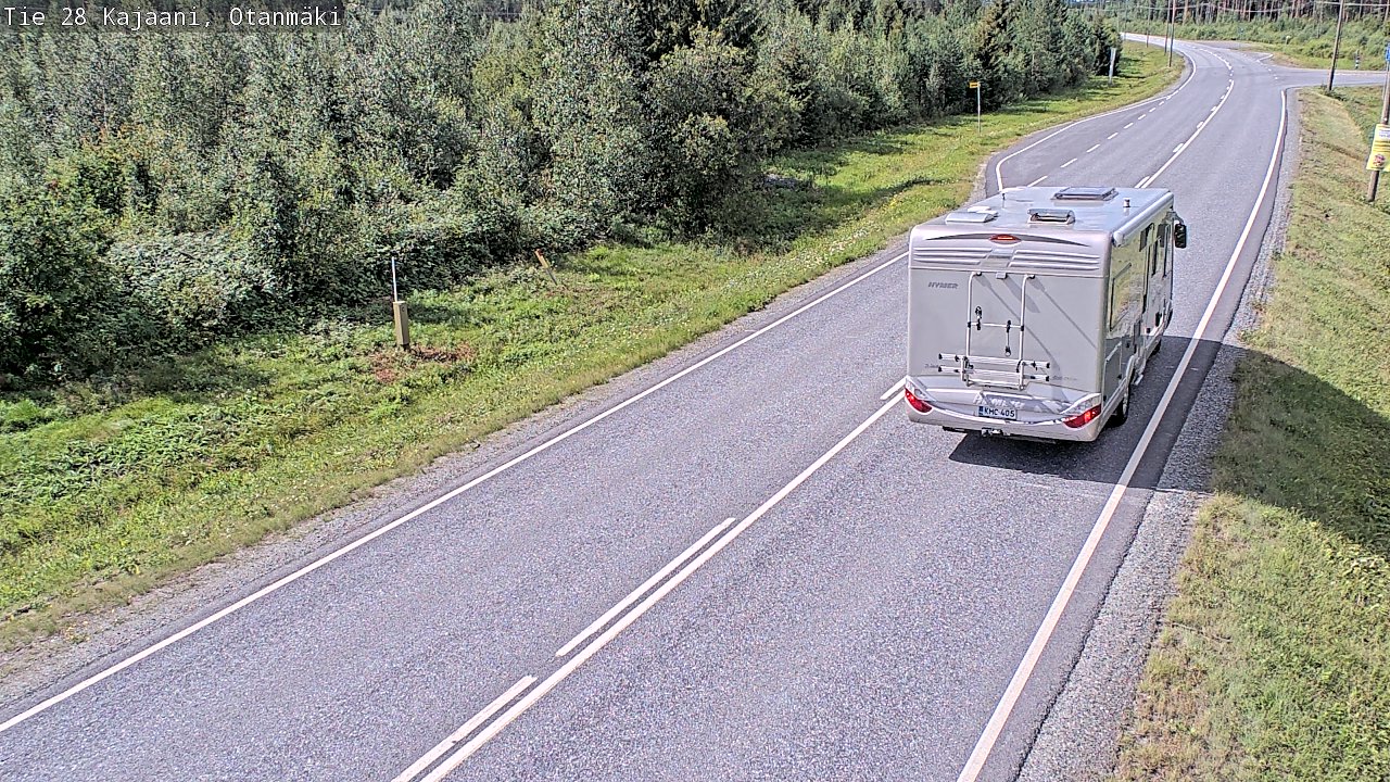 Kelikamerat Kuva Tie 28 Kajaani, Otanmäki, Kajaani, Kainuu