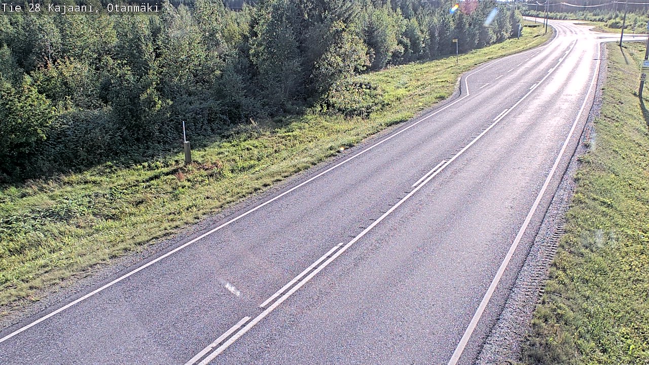 Kelikamerat Kuva Tie 28 Kajaani, Otanmäki, Kajaani, Kainuu