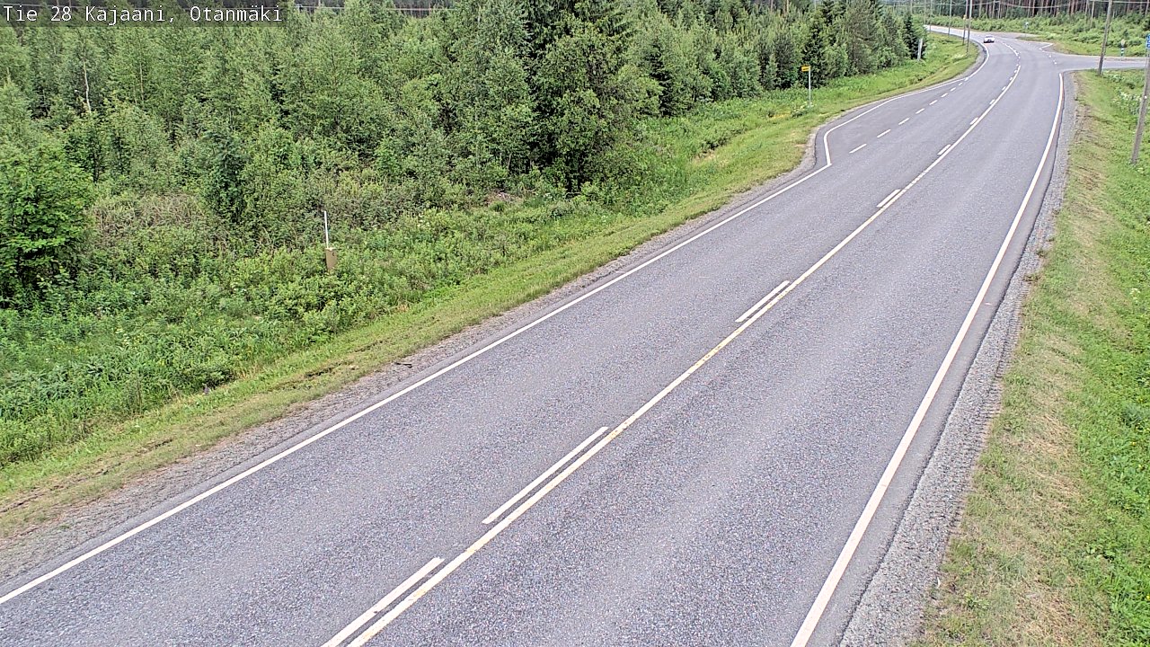 Kelikamerat Kuva Tie 28 Kajaani, Otanmäki, Kajaani, Kainuu