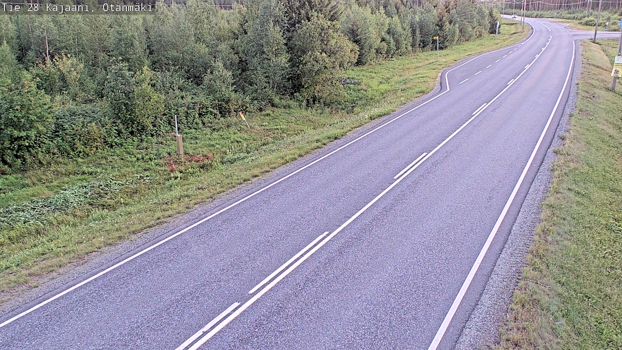 Kelikamerat Kuva Tie 28 Kajaani, Otanmäki, Kajaani, Kainuu