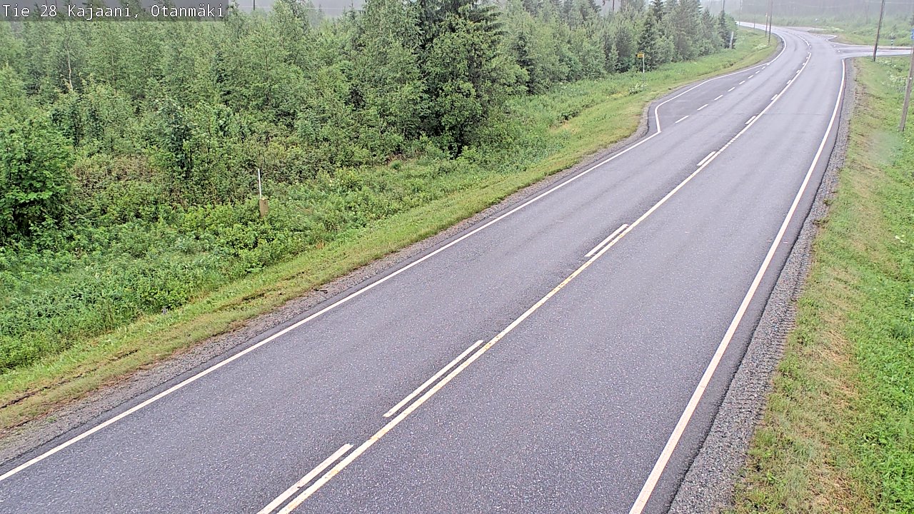 Kelikamerat Kuva Tie 28 Kajaani, Otanmäki, Kajaani, Kainuu