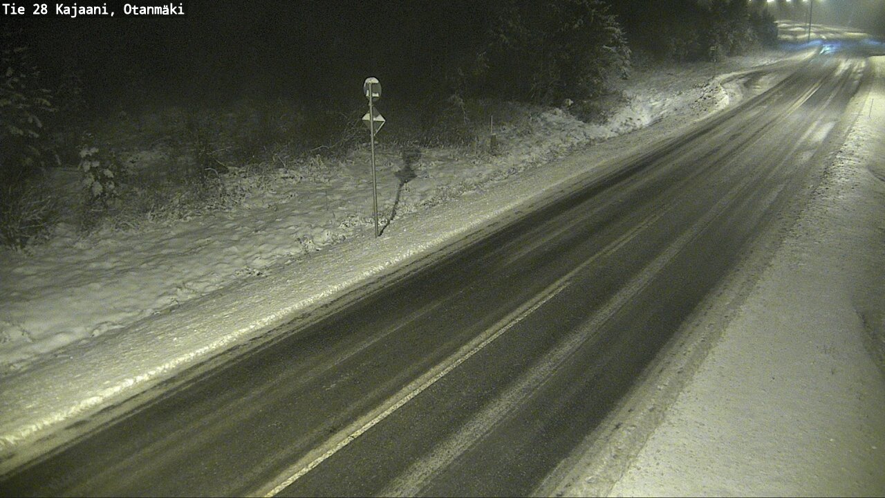 Weather Camera Image Road 28 Kajaani, Otanmäki, Kajaani, Kainuu