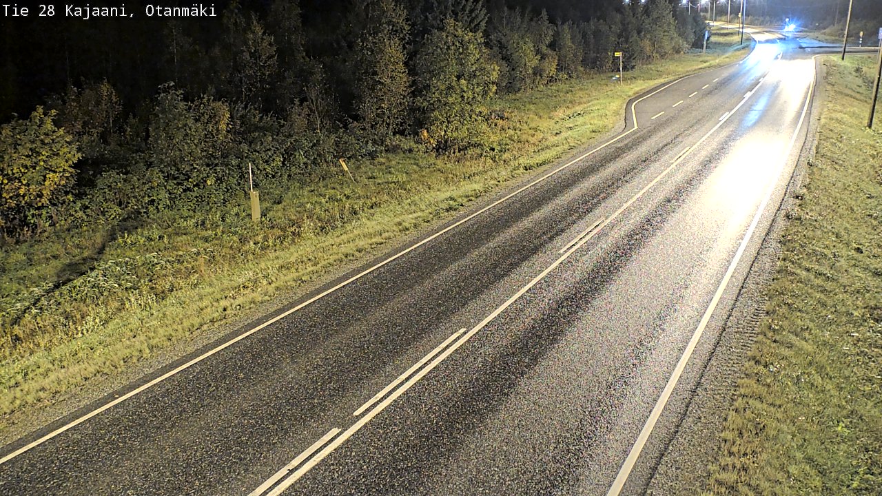 Kelikamerat Kuva Tie 28 Kajaani, Otanmäki, Kajaani, Kainuu