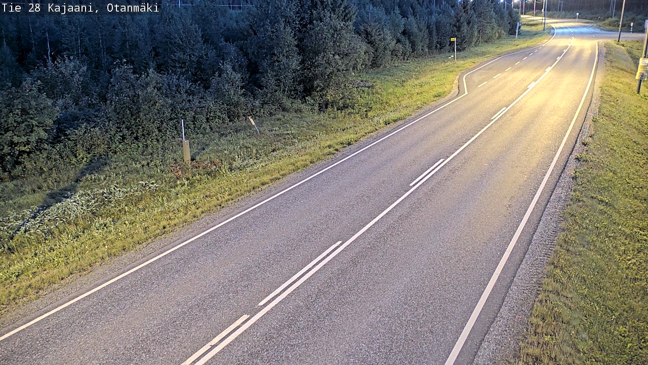 Kelikamerat Kuva Tie 28 Kajaani, Otanmäki, Kajaani, Kainuu
