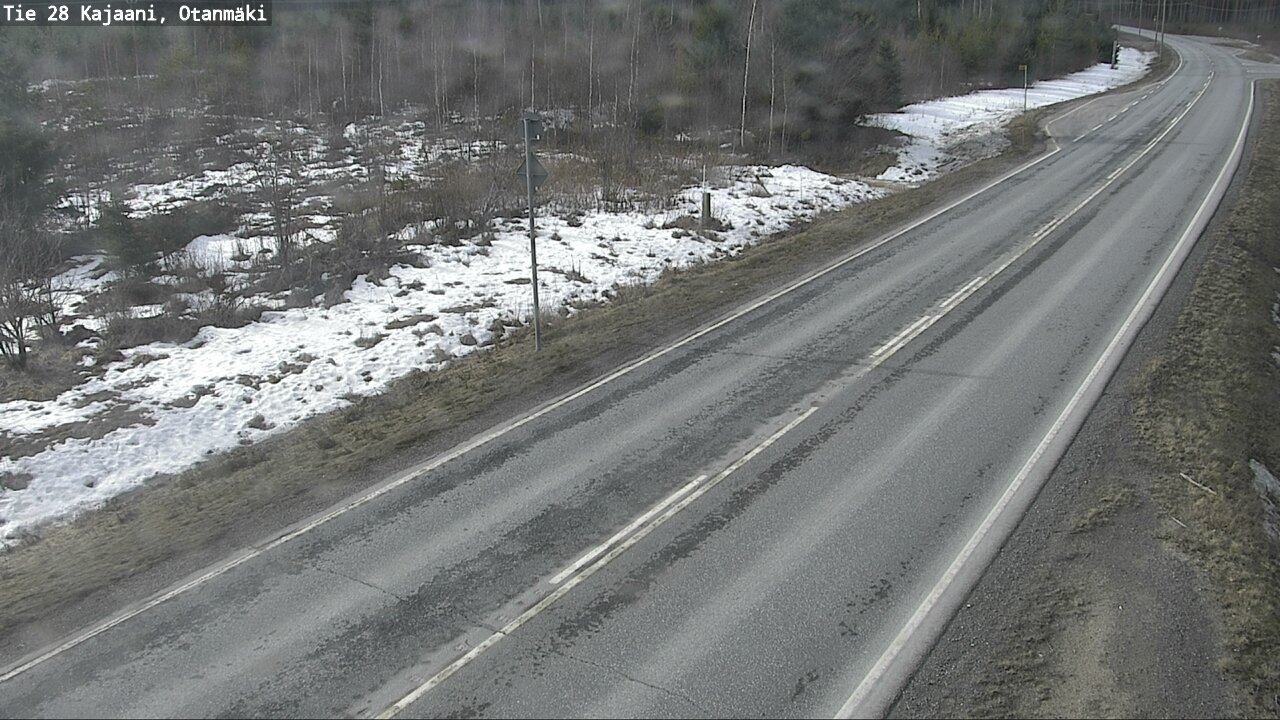 Weather Camera Image Road 28 Kajaani, Otanmäki, Kajaani, Kainuu