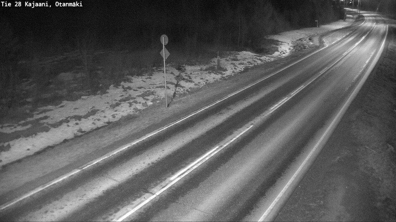 Weather Camera Image Road 28 Kajaani, Otanmäki, Kajaani, Kainuu