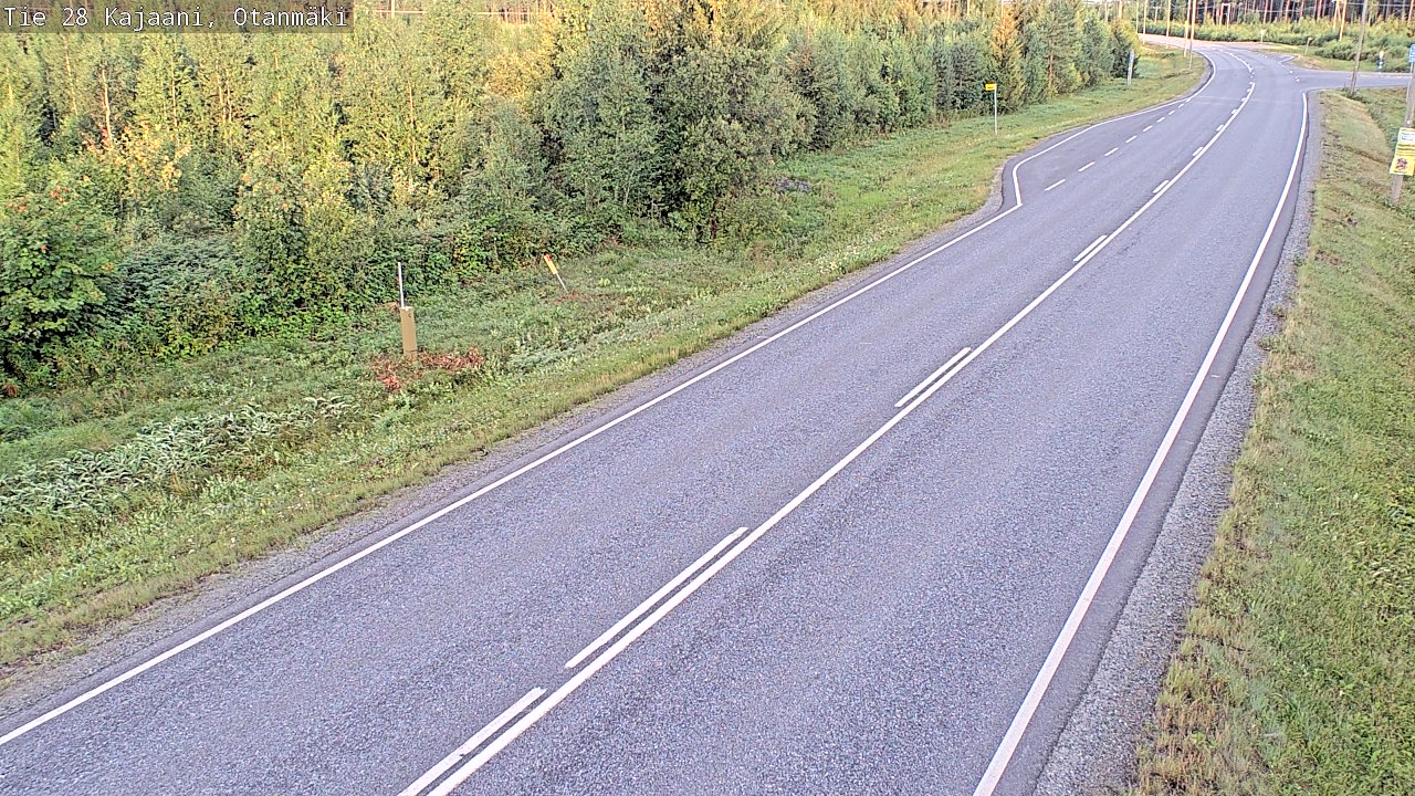 Kelikamerat Kuva Tie 28 Kajaani, Otanmäki, Kajaani, Kainuu