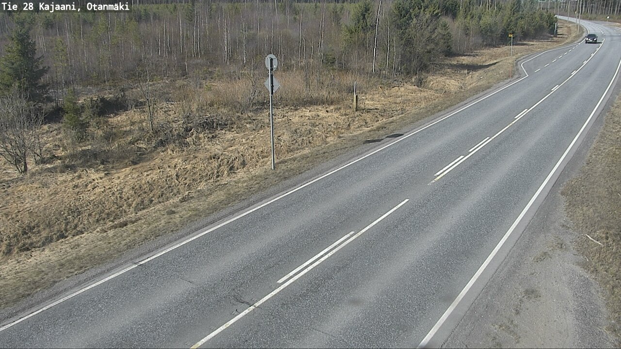 Kelikamerat Kuva Tie 28 Kajaani, Otanmäki, Kajaani, Kainuu
