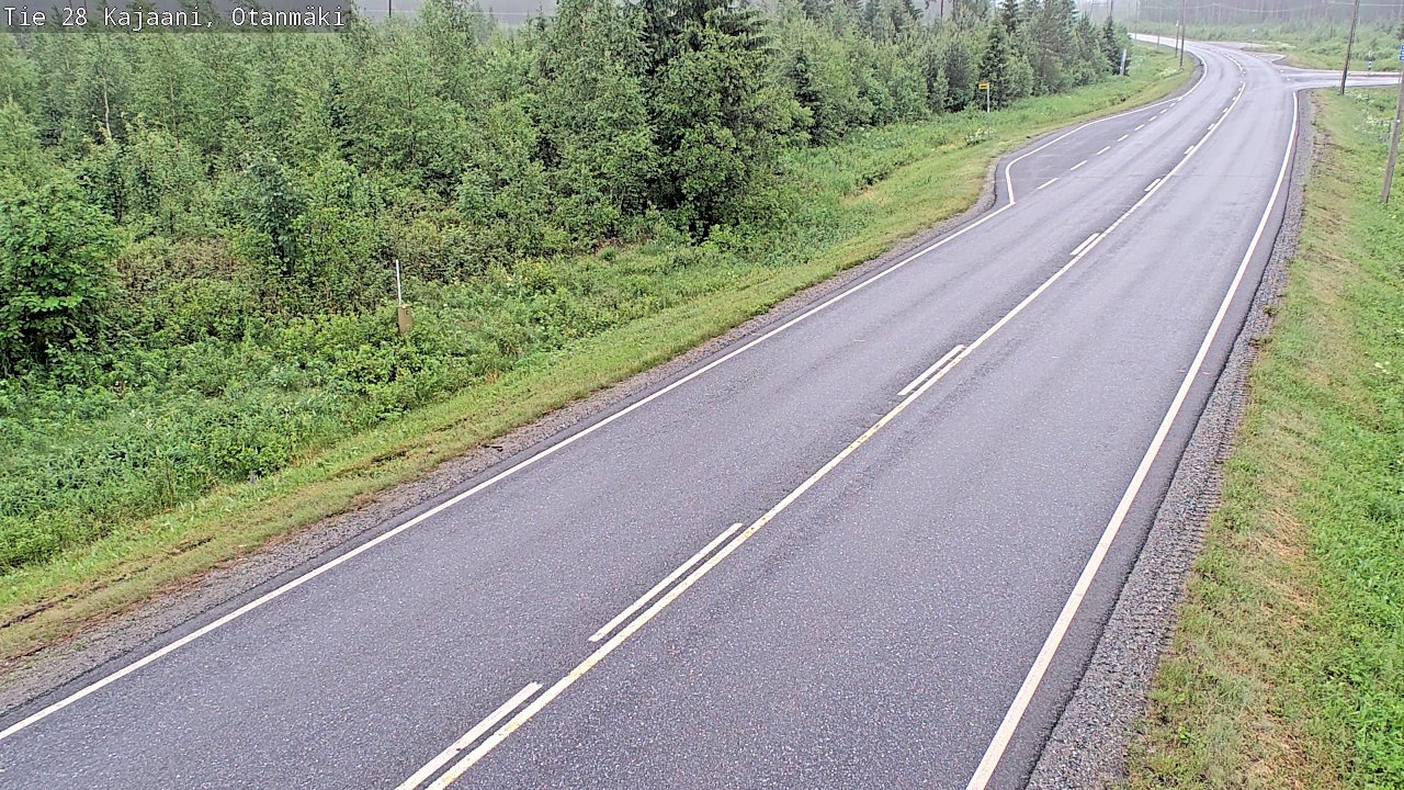 Kelikamerat Kuva Tie 28 Kajaani, Otanmäki, Kajaani, Kainuu