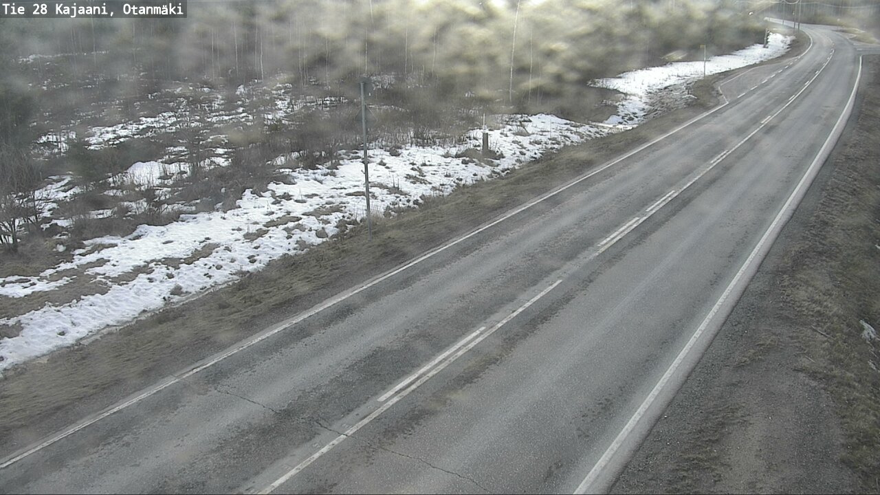 Weather Camera Image Road 28 Kajaani, Otanmäki, Kajaani, Kainuu