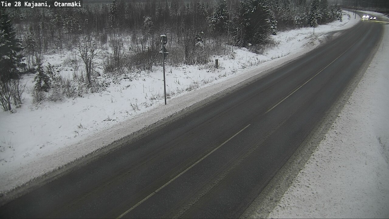 Weather Camera Image Road 28 Kajaani, Otanmäki, Kajaani, Kainuu