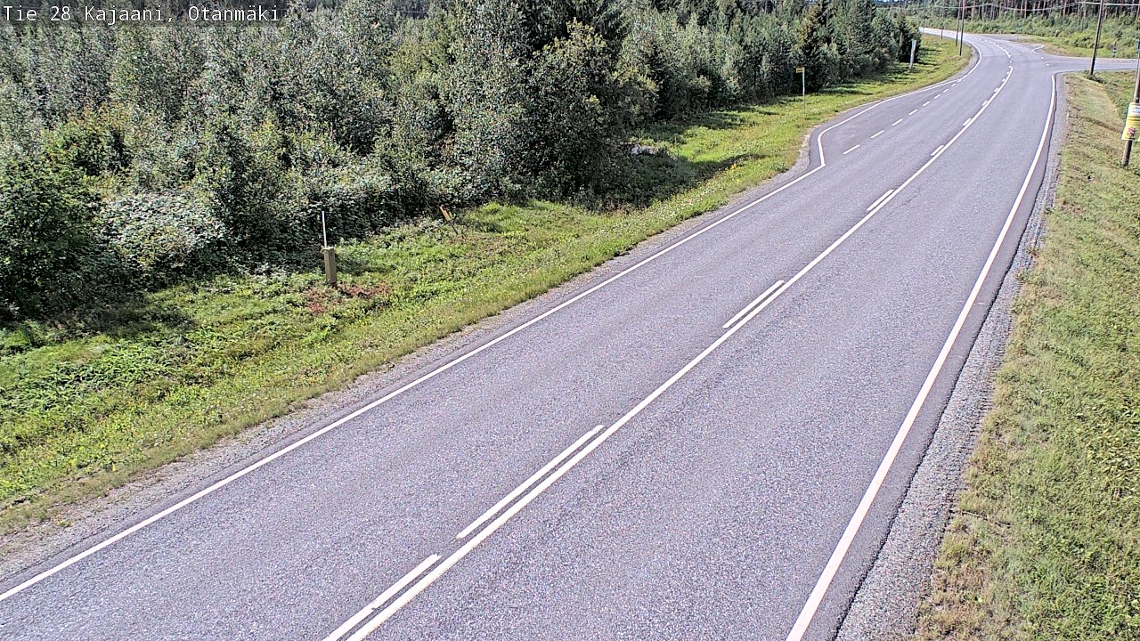Kelikamerat Kuva Tie 28 Kajaani, Otanmäki, Kajaani, Kainuu