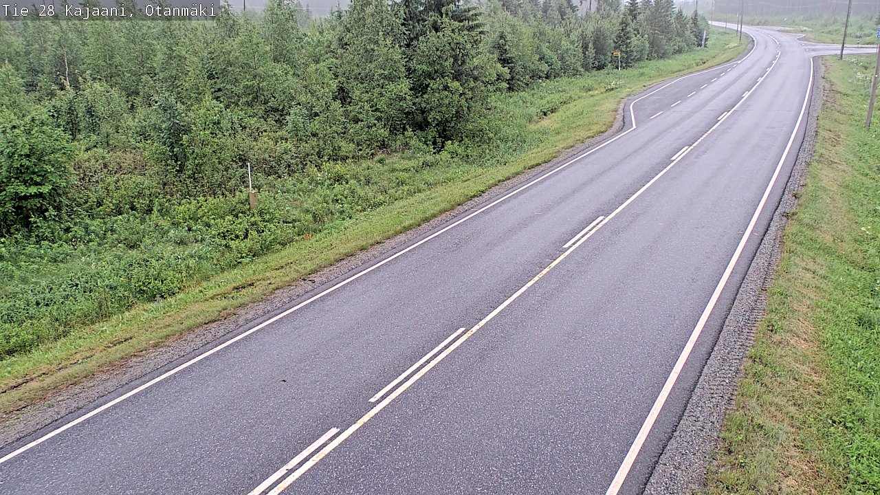 Kelikamerat Kuva Tie 28 Kajaani, Otanmäki, Kajaani, Kainuu