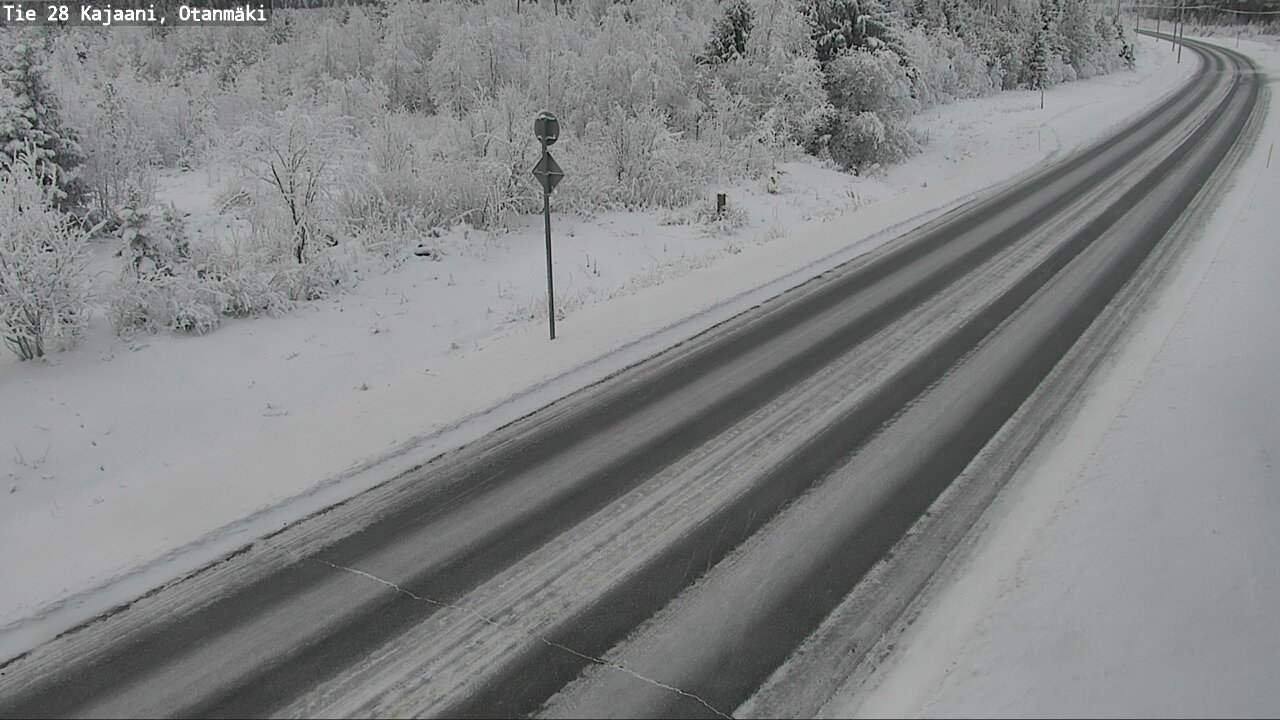 Weather Camera Image Road 28 Kajaani, Otanmäki, Kajaani, Kainuu
