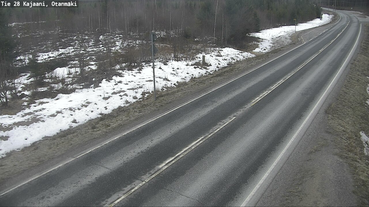 Kelikamerat Kuva Tie 28 Kajaani, Otanmäki, Kajaani, Kainuu