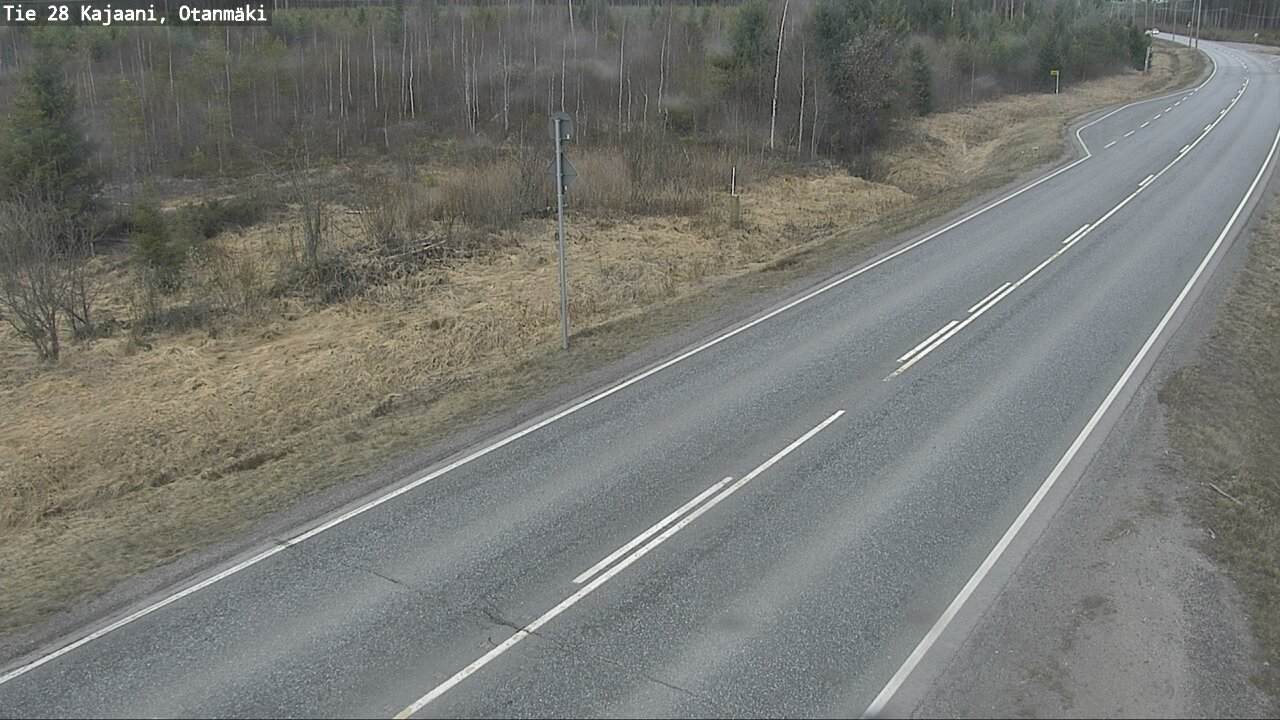 Weather Camera Image Road 28 Kajaani, Otanmäki, Kajaani, Kainuu