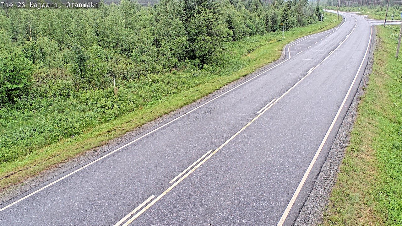 Weather Camera Image Road 28 Kajaani, Otanmäki, Kajaani, Kainuu