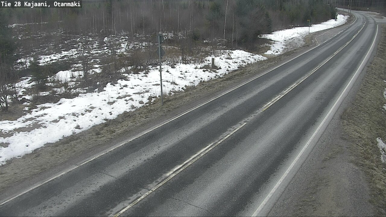 Kelikamerat Kuva Tie 28 Kajaani, Otanmäki, Kajaani, Kainuu