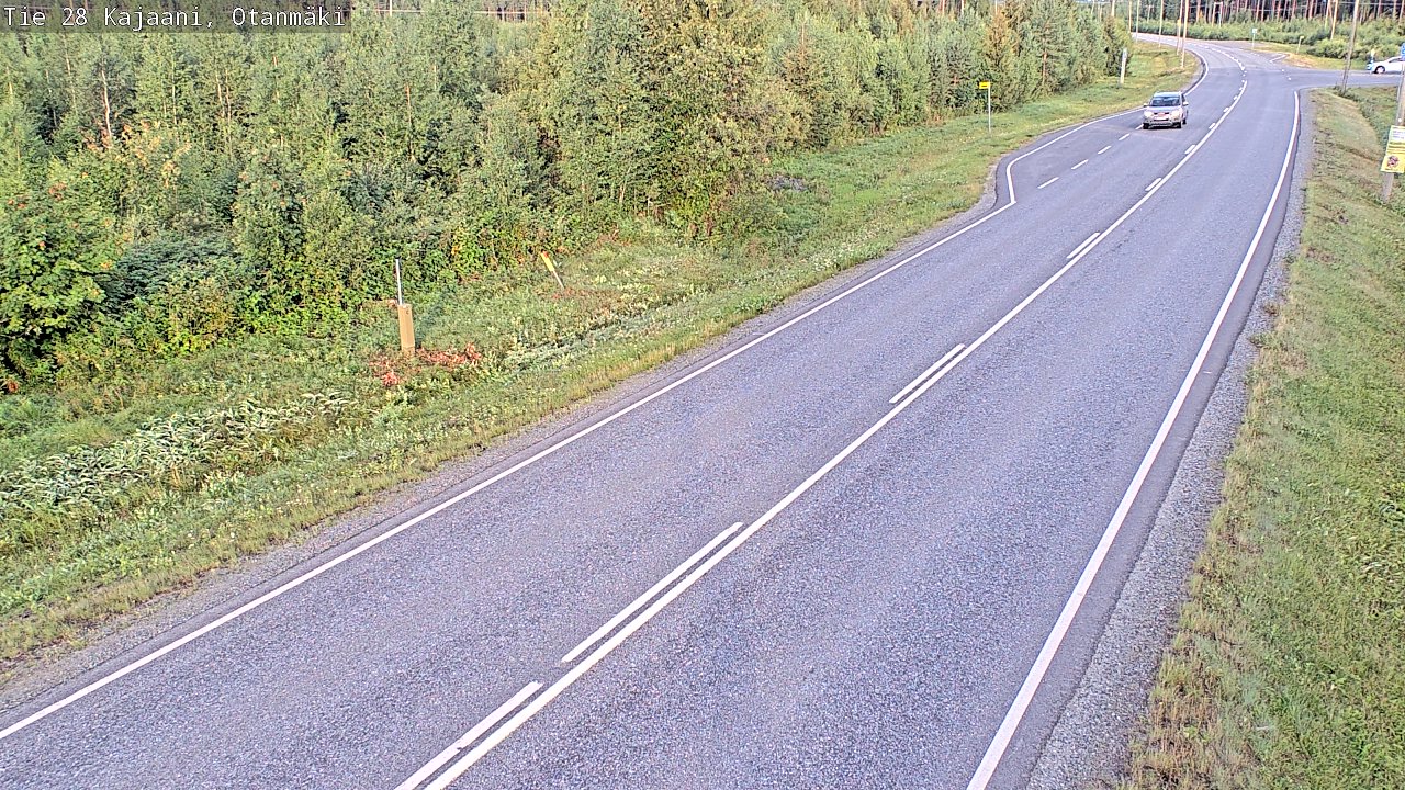 Kelikamerat Kuva Tie 28 Kajaani, Otanmäki, Kajaani, Kainuu