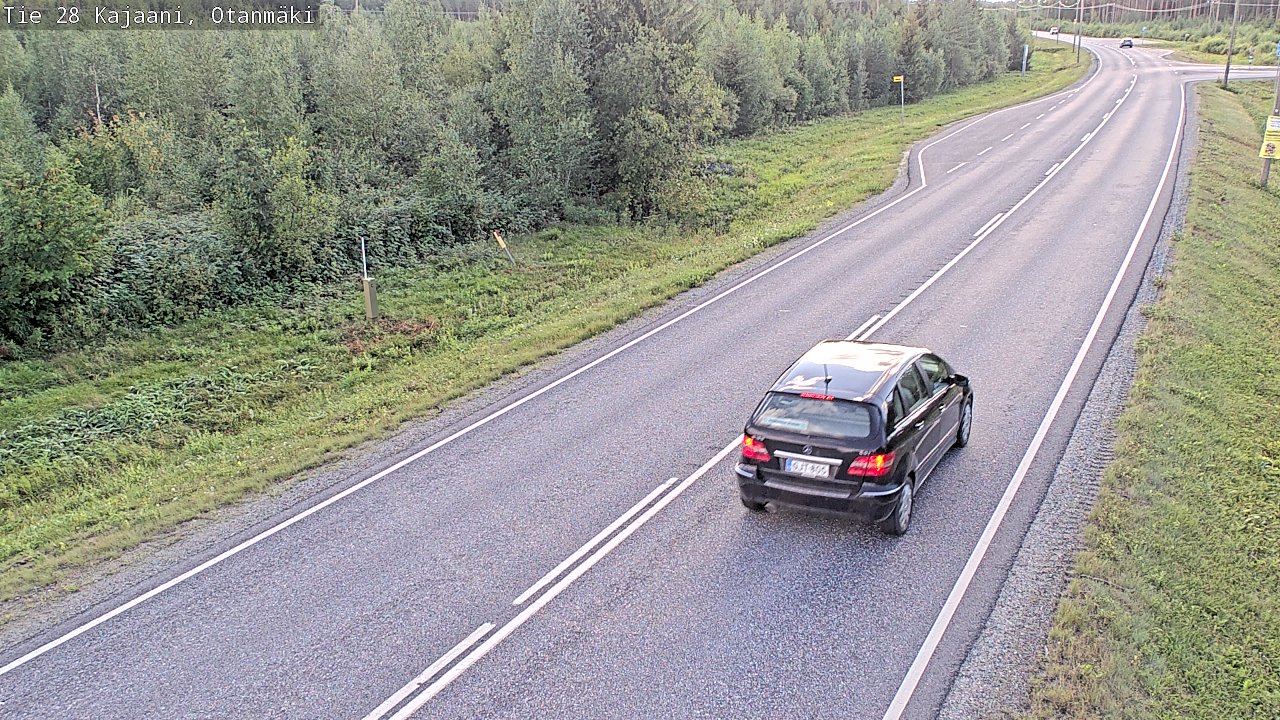 Kelikamerat Kuva Tie 28 Kajaani, Otanmäki, Kajaani, Kainuu