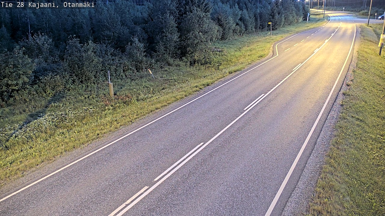 Kelikamerat Kuva Tie 28 Kajaani, Otanmäki, Kajaani, Kainuu