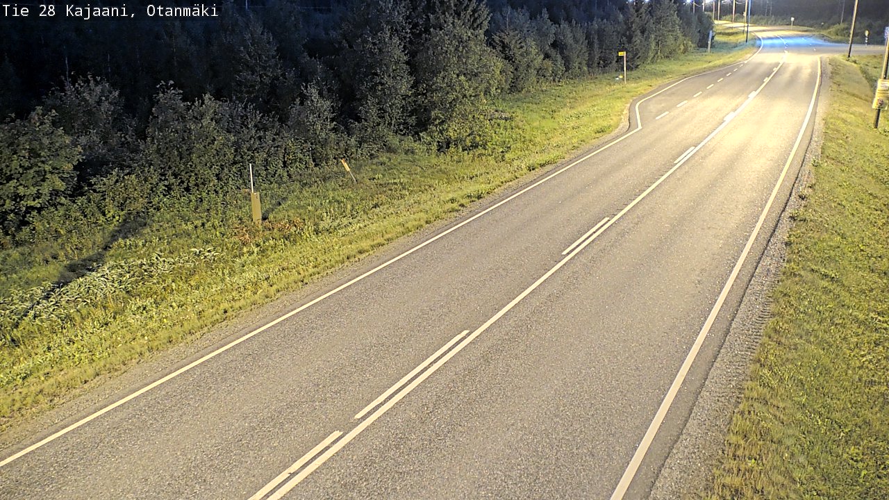 Kelikamerat Kuva Tie 28 Kajaani, Otanmäki, Kajaani, Kainuu