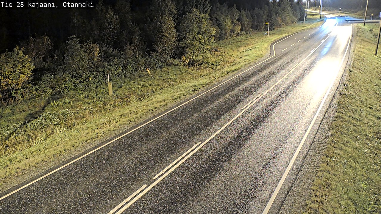 Kelikamerat Kuva Tie 28 Kajaani, Otanmäki, Kajaani, Kainuu