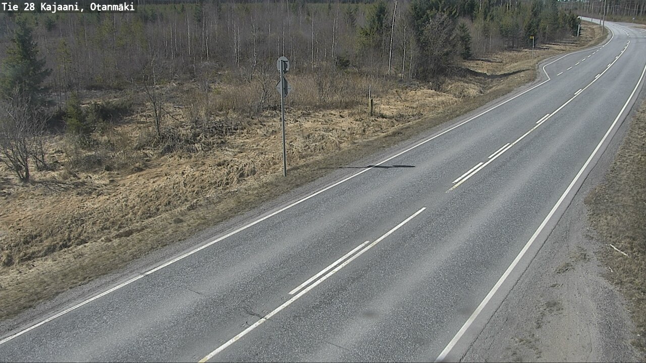 Kelikamerat Kuva Tie 28 Kajaani, Otanmäki, Kajaani, Kainuu