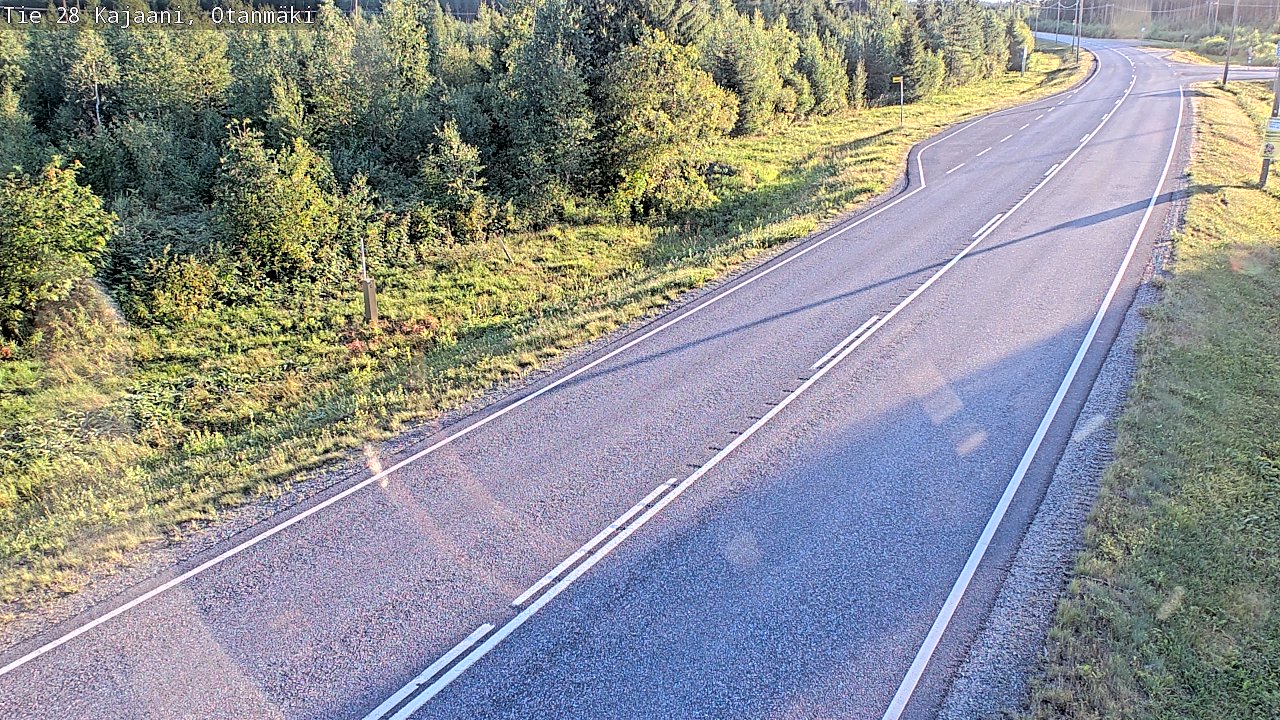 Kelikamerat Kuva Tie 28 Kajaani, Otanmäki, Kajaani, Kainuu