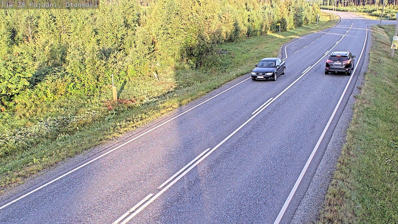 Kelikamerat Kuva Tie 28 Kajaani, Otanmäki, Kajaani, Kainuu