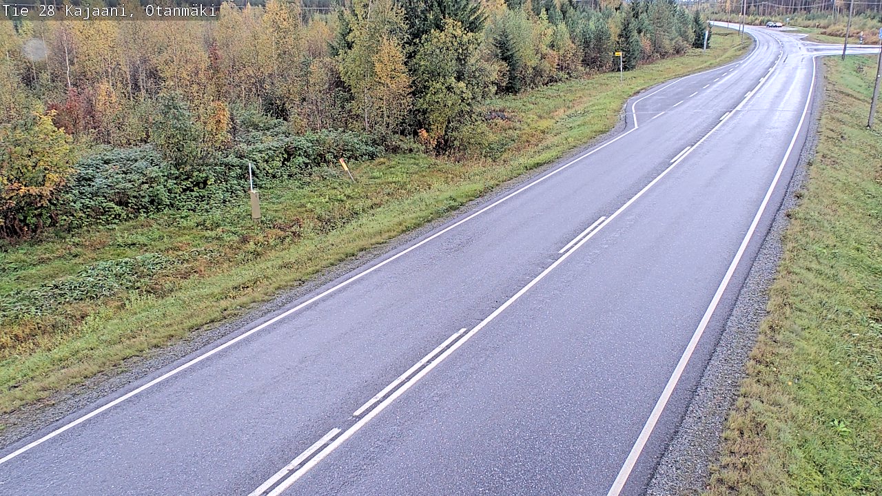 Kelikamerat Kuva Tie 28 Kajaani, Otanmäki, Kajaani, Kainuu
