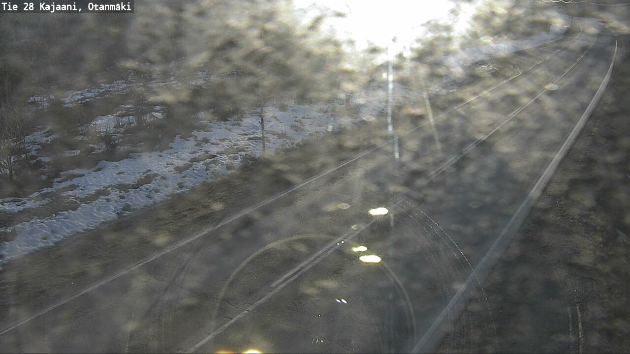 Weather Camera Image Road 28 Kajaani, Otanmäki, Kajaani, Kainuu