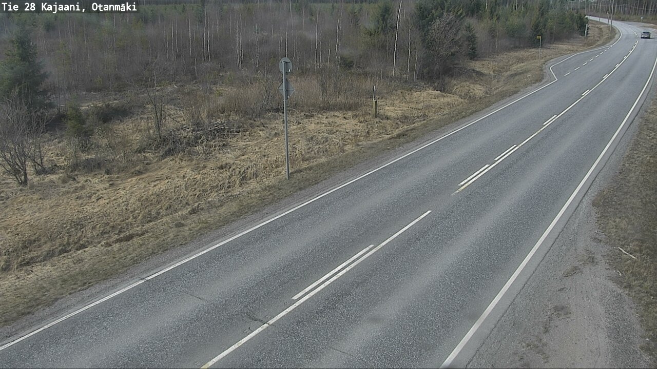 Weather Camera Image Road 28 Kajaani, Otanmäki, Kajaani, Kainuu