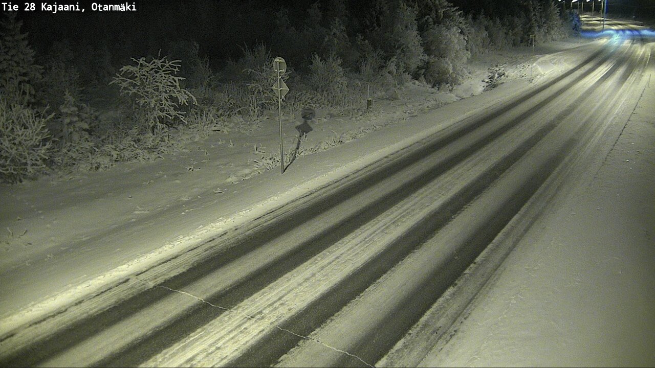 Weather Camera Image Väg 28 Kajana, Otanmäki, Kajaani, Kainuu