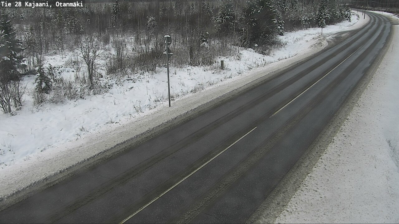 Weather Camera Image Road 28 Kajaani, Otanmäki, Kajaani, Kainuu