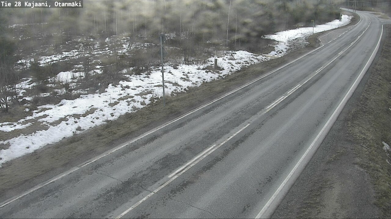 Weather Camera Image Road 28 Kajaani, Otanmäki, Kajaani, Kainuu