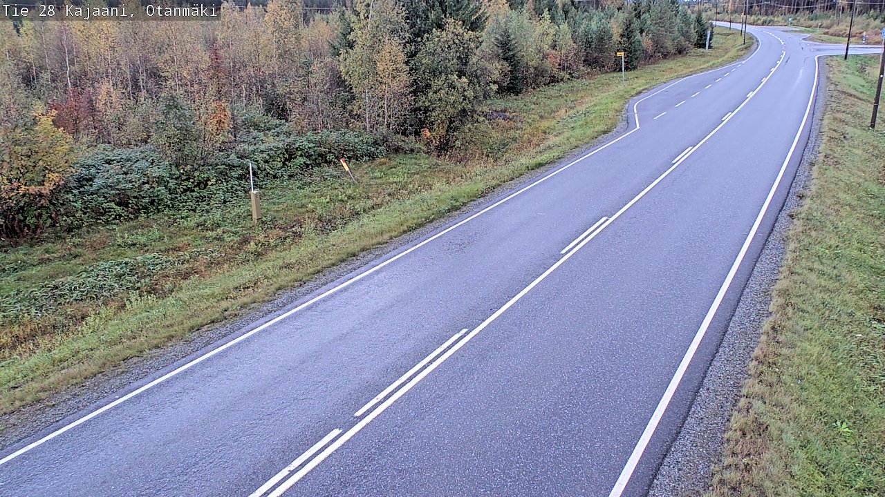 Kelikamerat Kuva Tie 28 Kajaani, Otanmäki, Kajaani, Kainuu