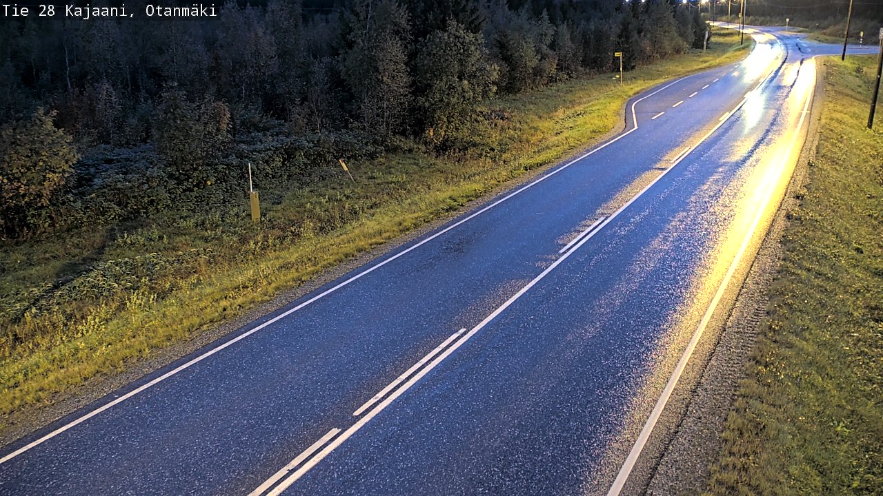 Kelikamerat Kuva Tie 28 Kajaani, Otanmäki, Kajaani, Kainuu