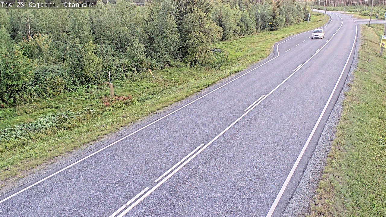 Kelikamerat Kuva Tie 28 Kajaani, Otanmäki, Kajaani, Kainuu