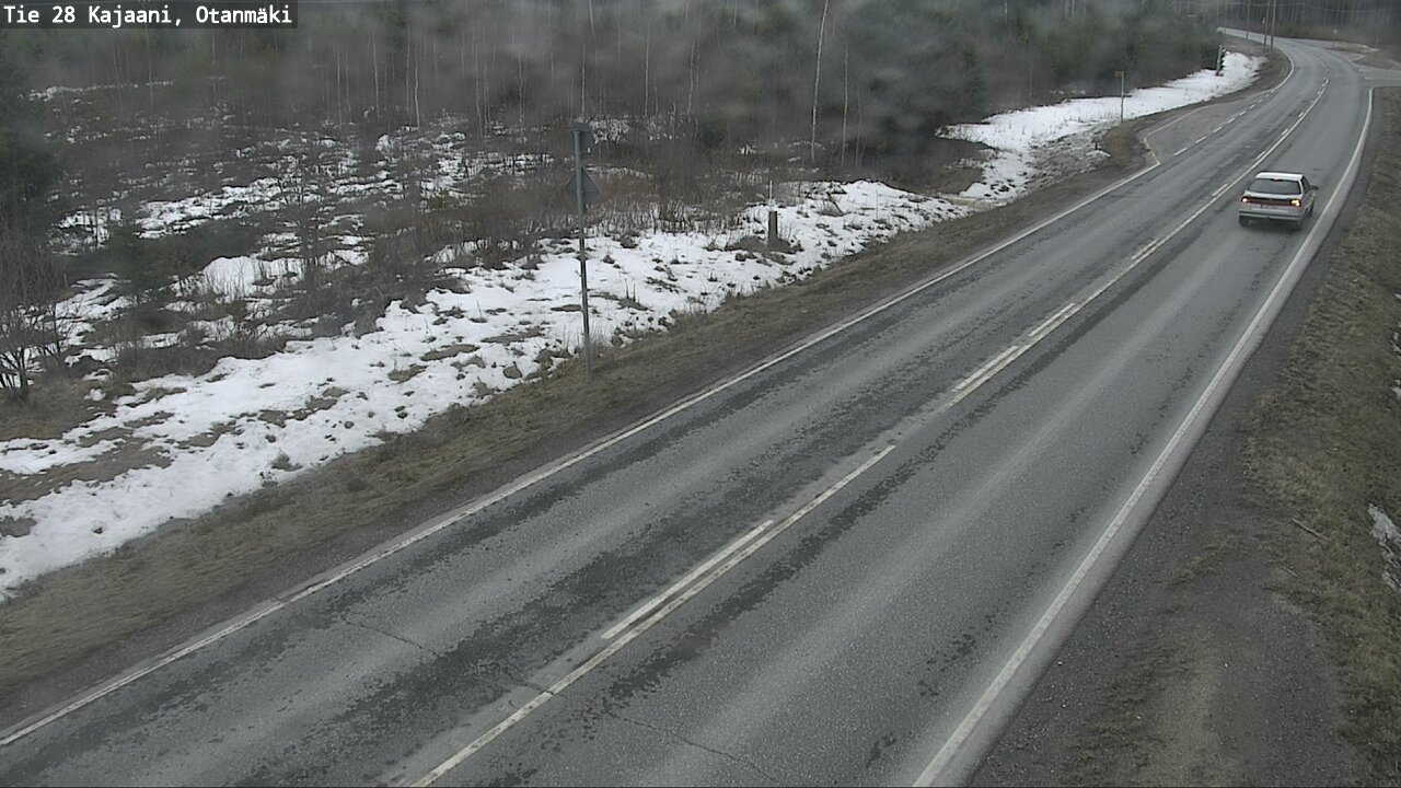 Weather Camera Image Road 28 Kajaani, Otanmäki, Kajaani, Kainuu